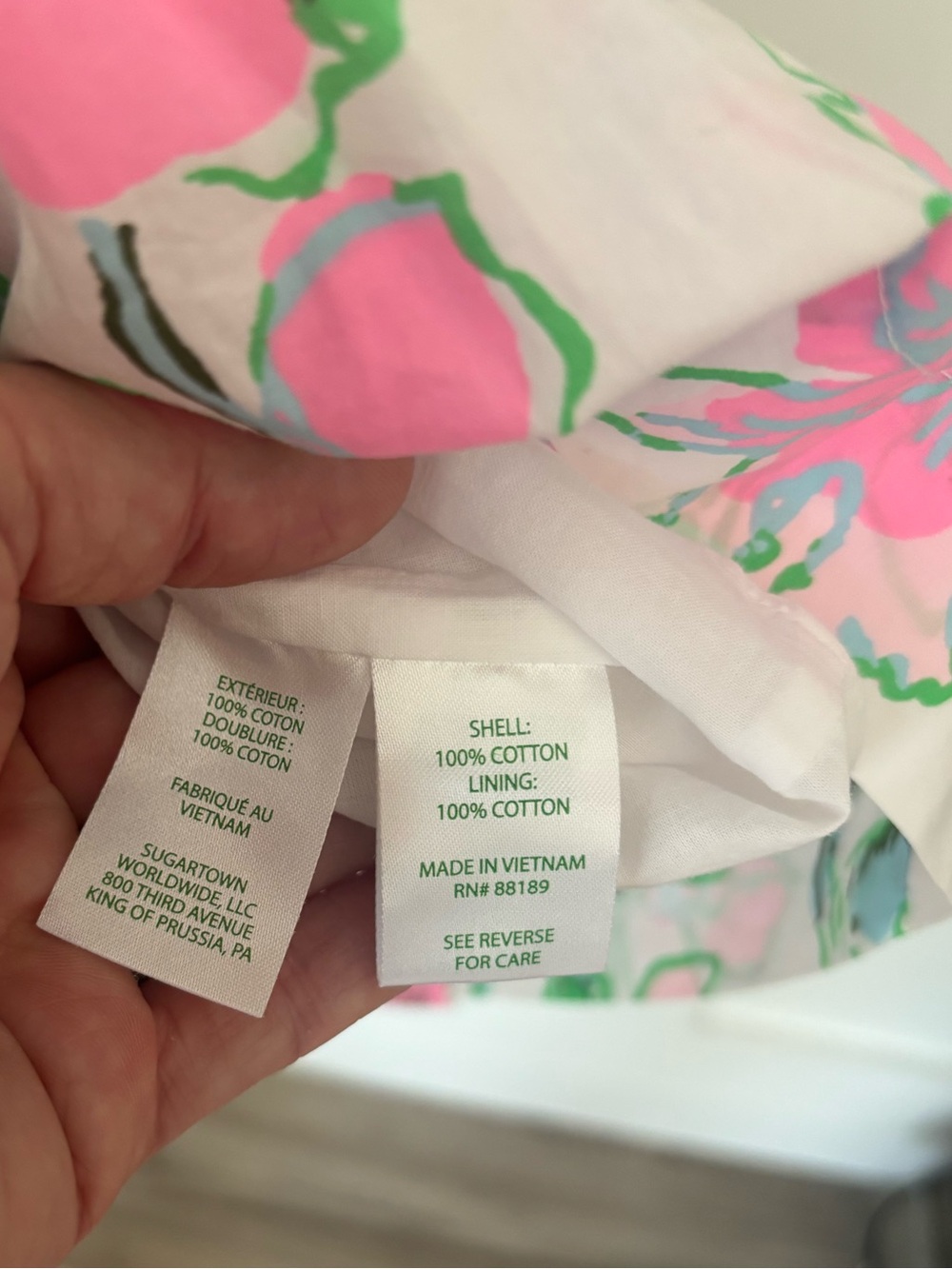 Lilly Pulitzer Pink & Green Sashria Floral Button-Front Midi Dress size 4 NWT - Picture 3 of 13